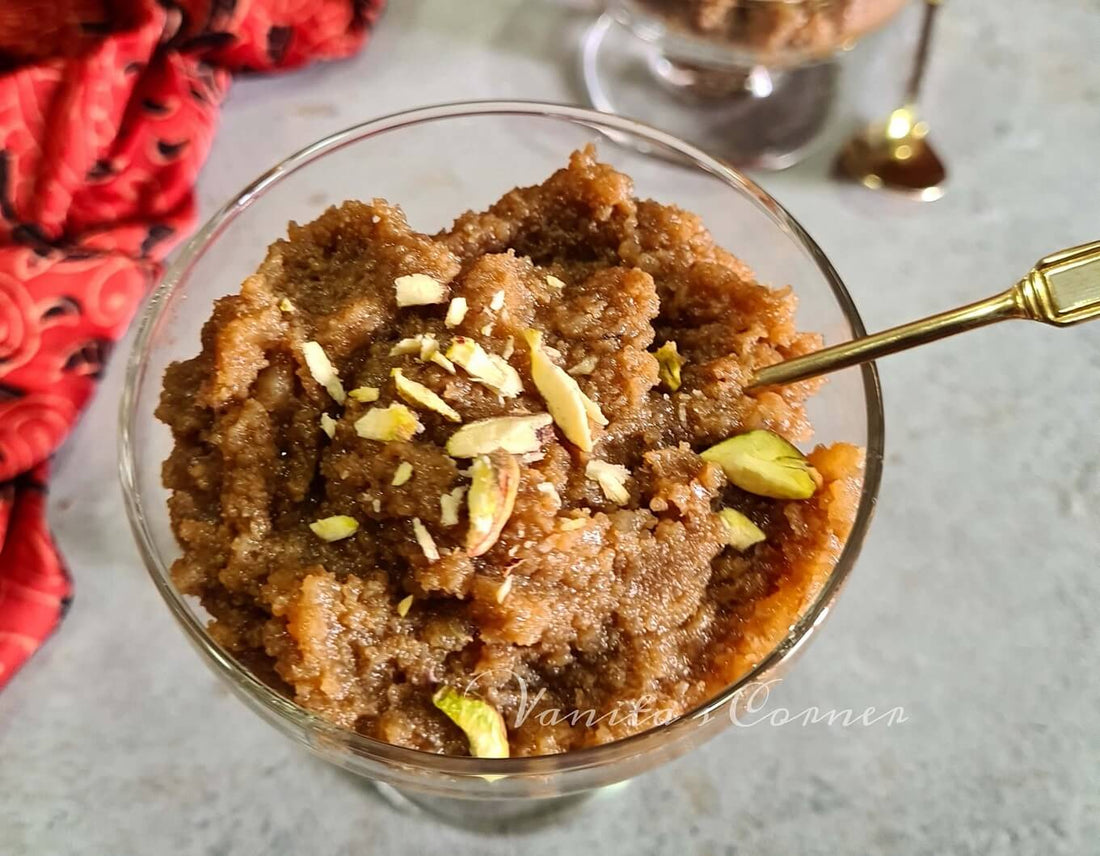 Walnut Halwa at Home