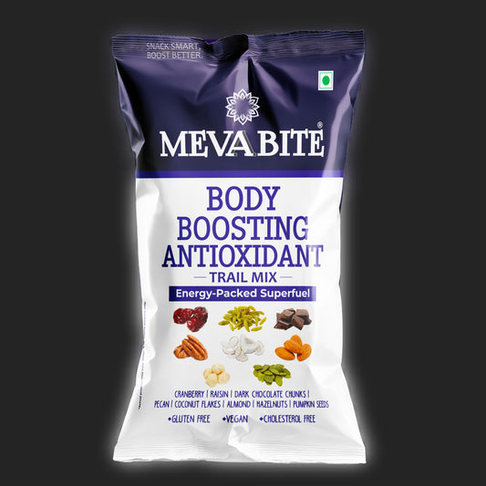 Discover the Power of Meva Bite's Body Boosting Antioxidant Trail Mix