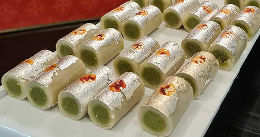 Kaju Pista Roll Recipe