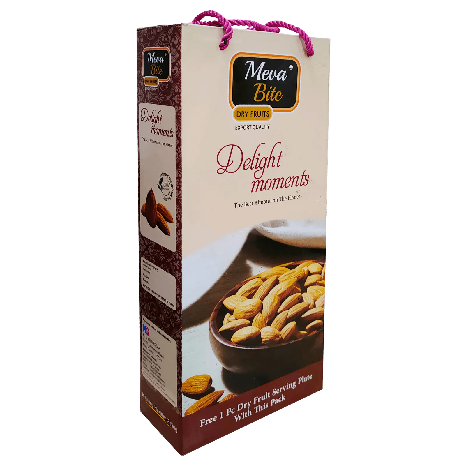 Delight Moments Dry Fruits Gift Box, Gift pack, Food Items, MevaBite