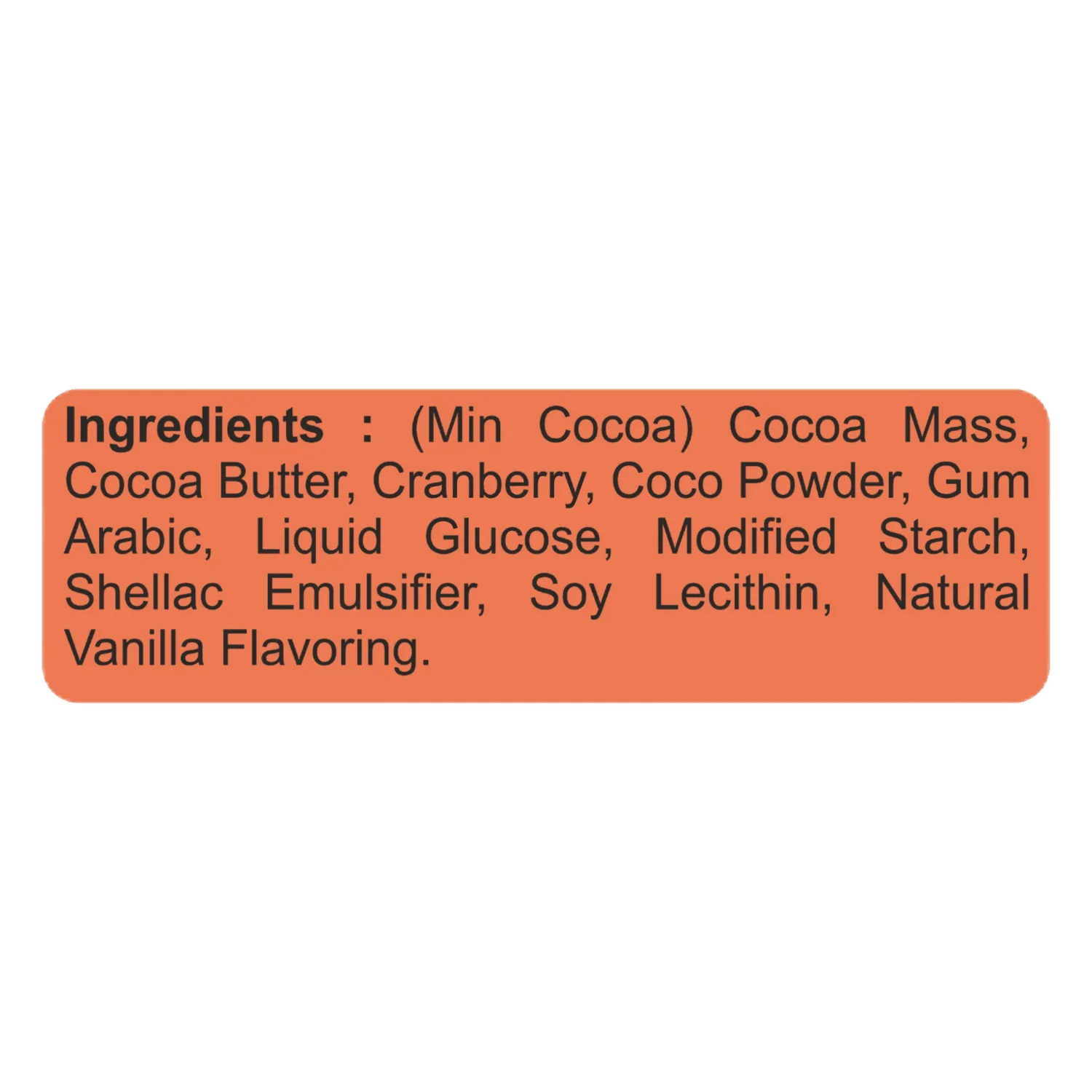 Chocolate Cranberry, Munching Range, Snack Foods, MevaBite