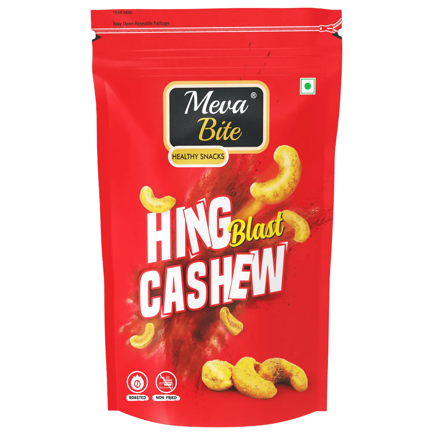 Hing Blast Cashew, Munching Range, Snack Foods, MevaBite