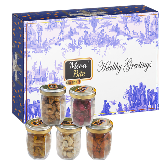 Healthy Greeting - Dry Fruit Gift Hamper Box