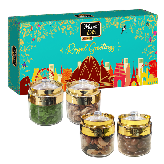 Royal Greetings - Dry Fruit Gift Hamper Box