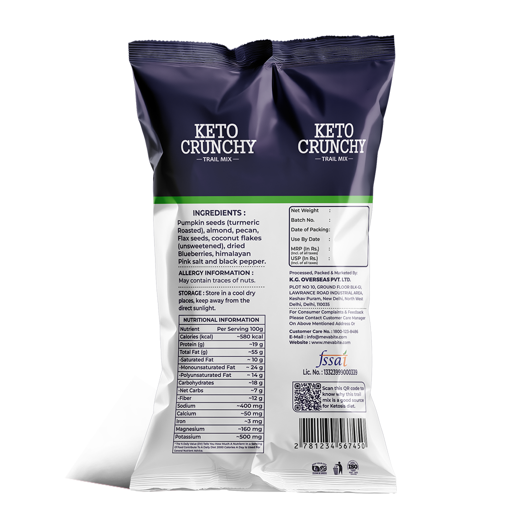 Keto Crunch | Trial Mix - 43g (Pack Of 10)