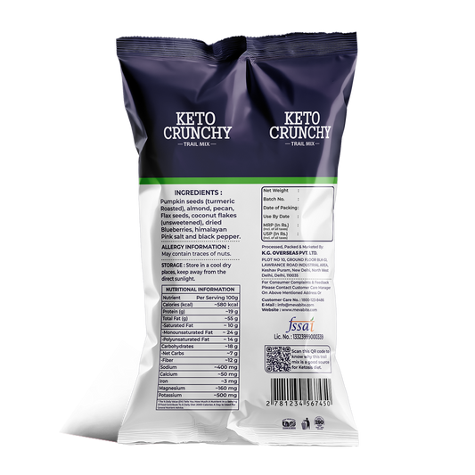 Keto Crunch | Trial Mix - 43g (Pack Of 10)