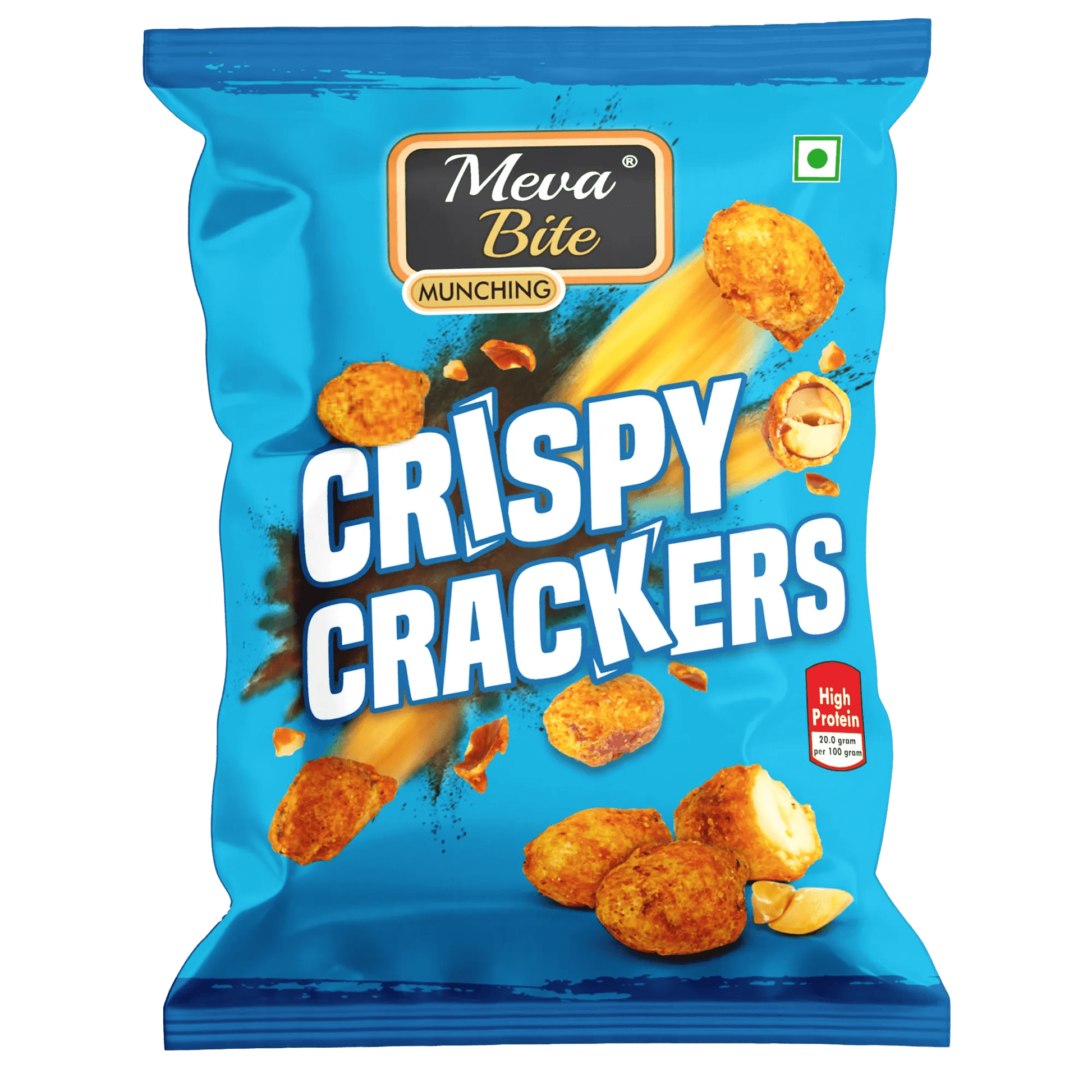 Crispy Crackers, Munching Range, Snack Foods, MevaBite