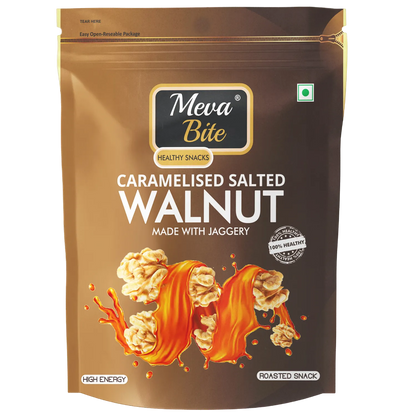 Caramelised Walnut, Munching Range, Snack Foods, MevaBite