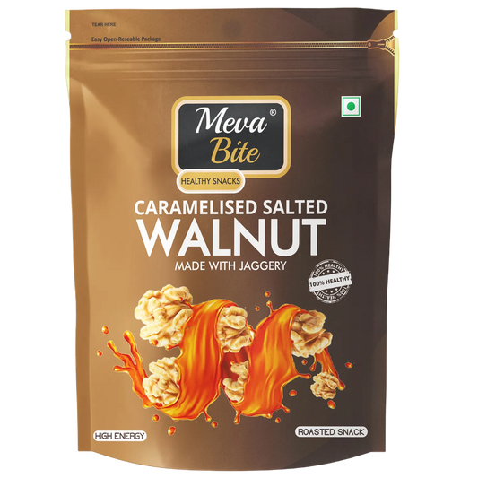 Caramelised Walnut, Munching Range, Snack Foods, MevaBite