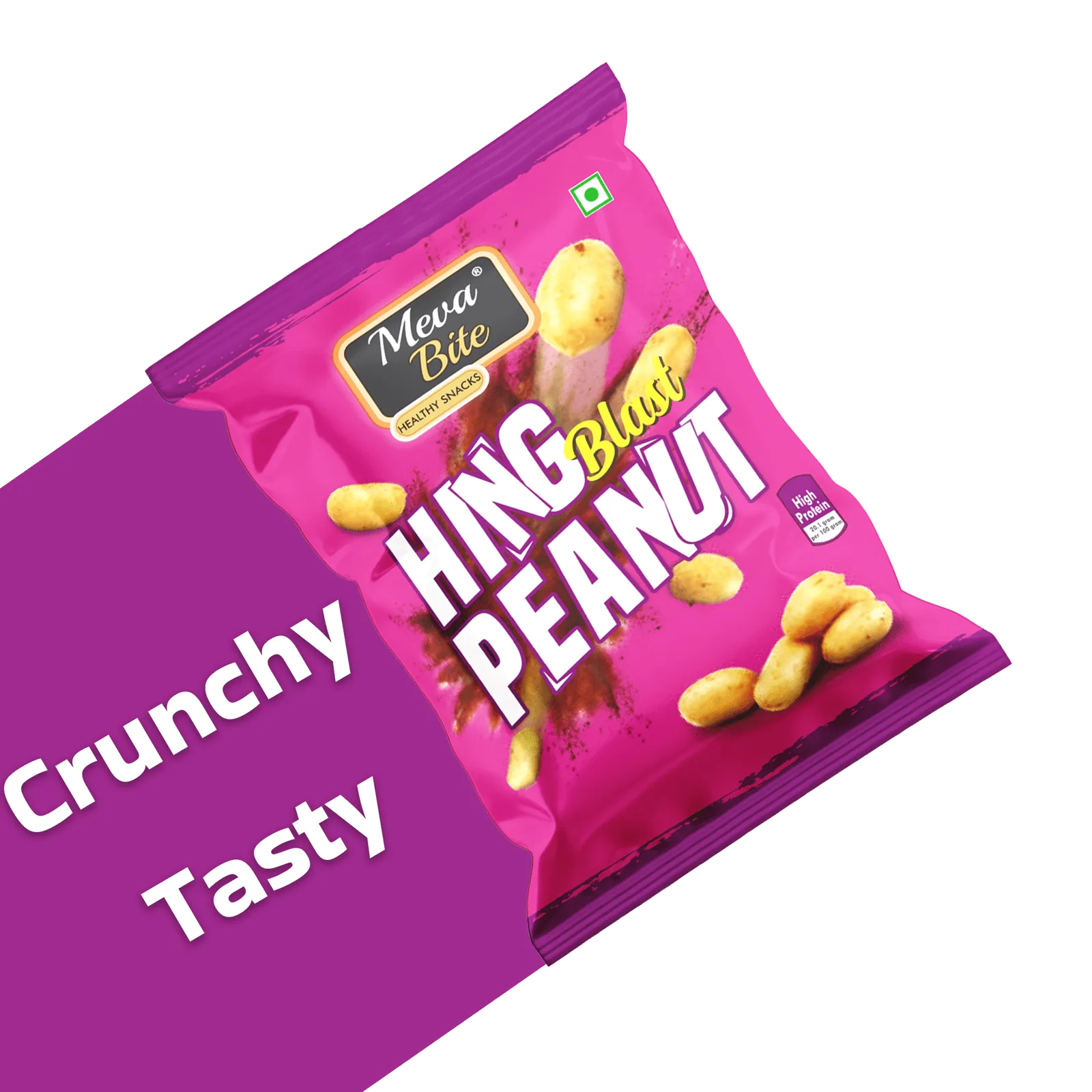 Hing Blast Peanut, Munching Range, Snack Foods, MevaBite