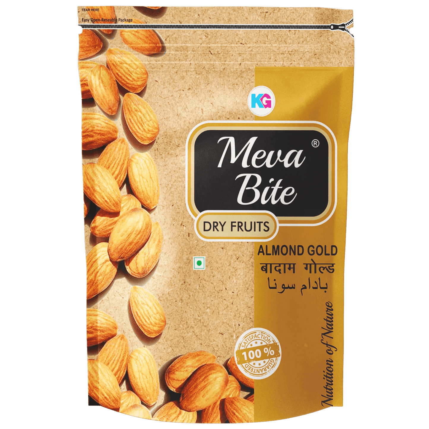 Almonds Gold (Bold Size), Dry-Fruit, Nuts & Seeds, MevaBite