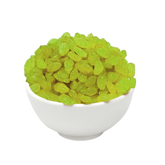 Premium seedless green Raisins