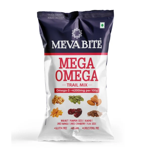 Mega Omega | Trail Mix - 43g (Pack Of 10) - Image 3