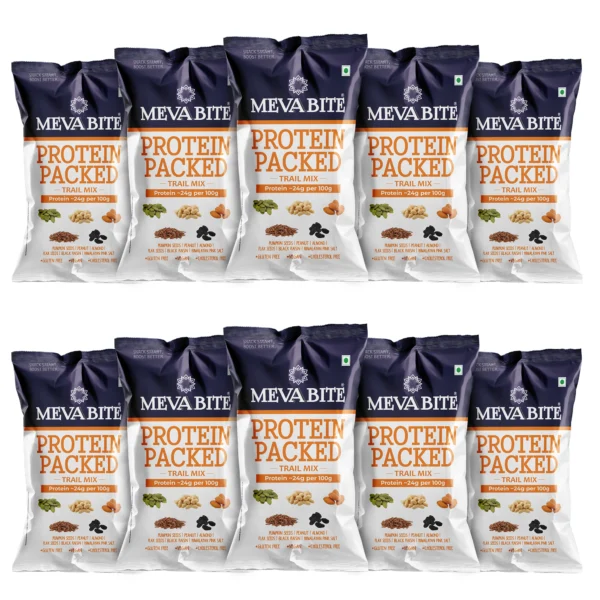 Protein Packed | Trial Mix  - 43g (Pack Of 10)