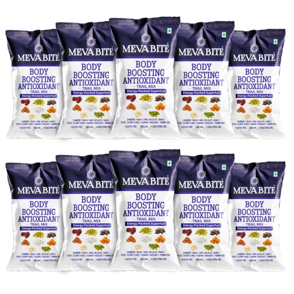 Body Bosting Antioxidant | Trail Mix - 43g (Pack Of 10)