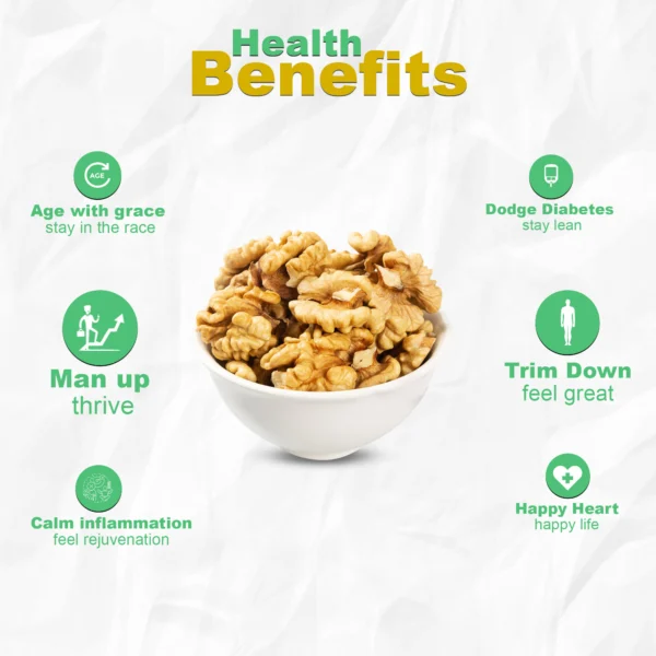 Premium 100% Natural Californian Walnut Kernels - Image 4