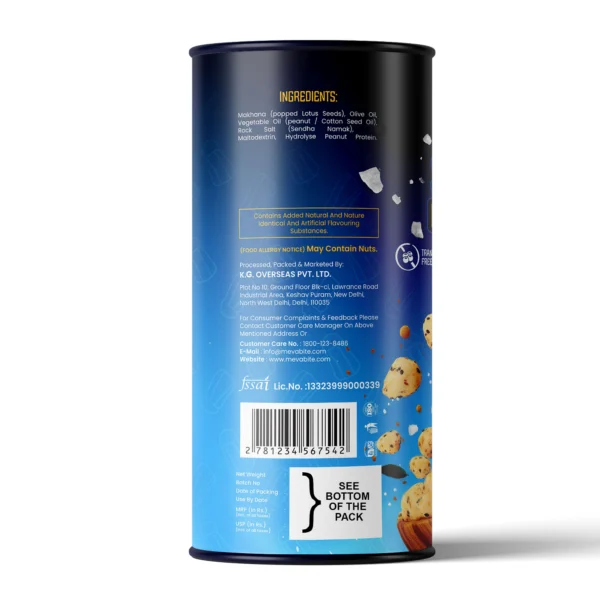 Salted Makhana 80gm Jar - Image 3