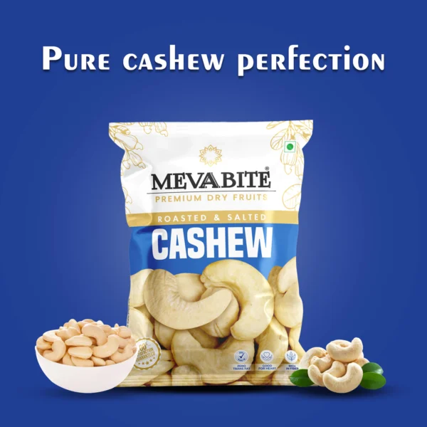 Roasted and Salted Cashew 43gm Pouch - Image 7
