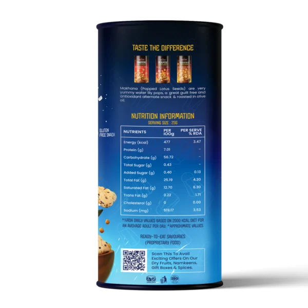 Salted Makhana 80gm Jar - Image 4